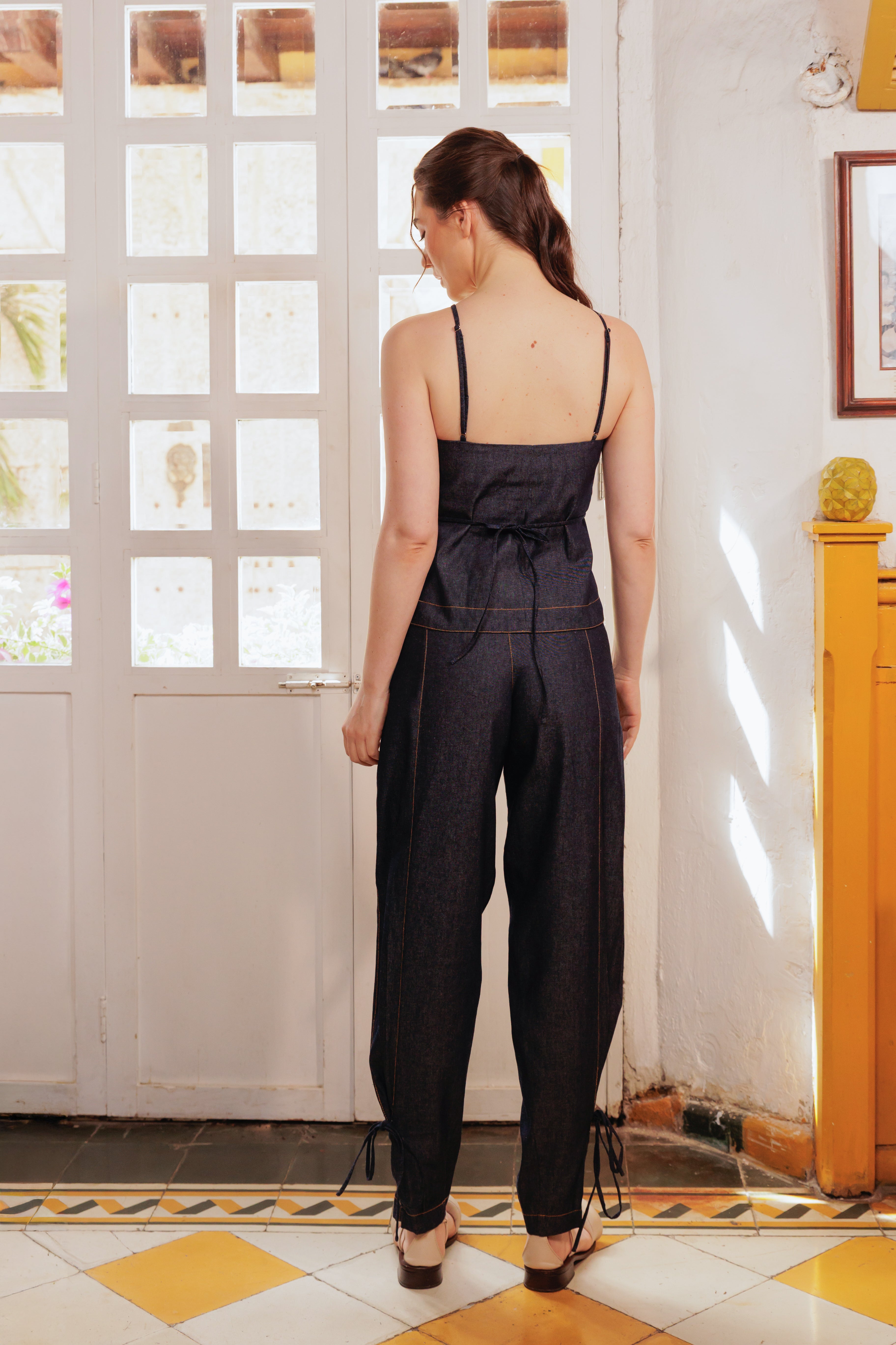 Carlota Vest-freya high rise pants